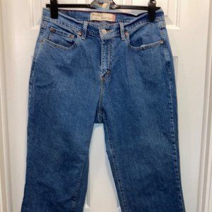 Women's Vintage Levi 550 Jeans Boot Cut sz 16 Short Relaxed Fit